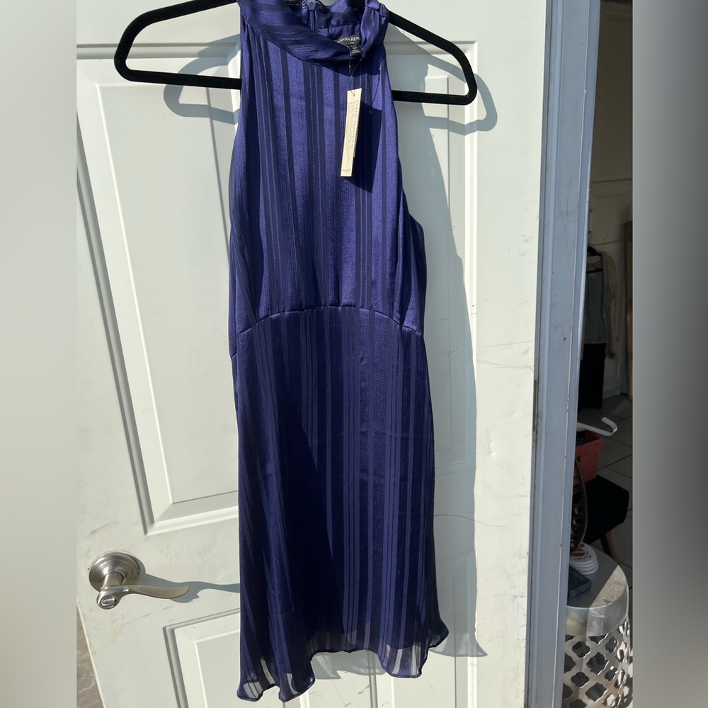 Banana Republic navy blue dress
